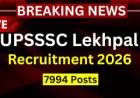 UPSSSC Lekhpal Recruitment 2026